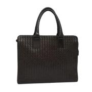 Bottega Veneta Vintage Pre-owned Laeder handvskor Brown, Dam