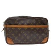 Louis Vuitton Vintage Pre-owned Canvas kuvertvskor Brown, Dam