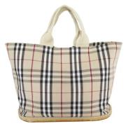 Burberry Vintage Pre-owned Canvas handvskor Multicolor, Dam