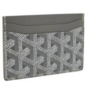 Goyard Vintage Pre-owned Belagd canvas plnbcker Gray, Dam