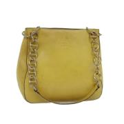 Prada Vintage Pre-owned Laeder prada-vskor Yellow, Dam