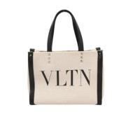 Valentino Vintage Pre-owned Laeder handvskor Beige, Dam