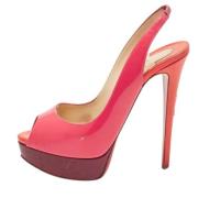 Christian Louboutin Pre-owned Pre-owned Laeder klackskor Pink, Dam