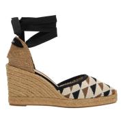 Castañer Höga Espadrillos Sandaler Multicolor, Dam