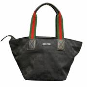 Gucci Vintage Pre-owned Canvas handvskor Black, Dam