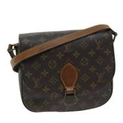 Louis Vuitton Vintage Pre-owned Canvas louis-vuitton-vskor Brown, Dam