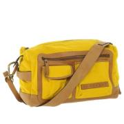 Burberry Vintage Pre-owned Laeder axelremsvskor Yellow, Dam