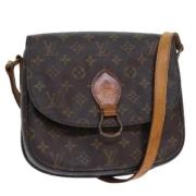 Louis Vuitton Vintage Pre-owned Canvas louis-vuitton-vskor Brown, Dam