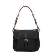 Prada Vintage Pre-owned Tyg prada-vskor Black, Dam