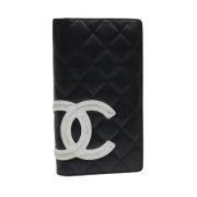 Chanel Vintage Pre-owned Laeder plnbcker Black, Dam