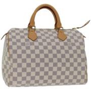 Louis Vuitton Vintage Pre-owned Canvas louis-vuitton-vskor Beige, Dam