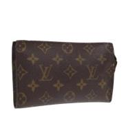 Louis Vuitton Vintage Pre-owned Canvas necessrer Brown, Dam