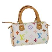 Louis Vuitton Vintage Pre-owned Canvas louis-vuitton-vskor White, Dam