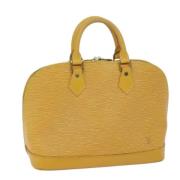 Louis Vuitton Vintage Pre-owned Laeder louis-vuitton-vskor Yellow, Dam