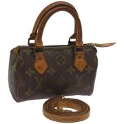 Louis Vuitton Vintage Pre-owned Canvas louis-vuitton-vskor Brown, Dam