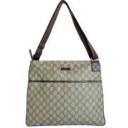 Gucci Vintage Pre-owned Tyg gucci-vskor Beige, Unisex