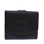 Chanel Vintage Pre-owned Silke plnbcker Black, Dam