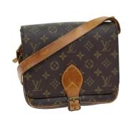 Louis Vuitton Vintage Pre-owned Canvas louis-vuitton-vskor Brown, Dam