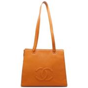 Chanel Vintage Pre-owned Laeder chanel-vskor Brown, Dam