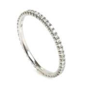 Cartier Vintage Pre-owned Vitt guld ringar Gray, Dam