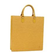 Louis Vuitton Vintage Pre-owned Laeder louis-vuitton-vskor Yellow, Dam