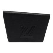 Louis Vuitton Vintage Pre-owned Laeder kuvertvskor Black, Dam