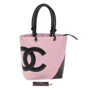 Chanel Vintage Pre-owned Laeder chanel-vskor Pink, Dam