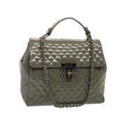 Chanel Vintage Pre-owned Tyg chanel-vskor Gray, Dam