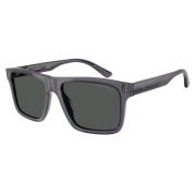 Emporio Armani Solglasögon Ea4232 610687 Grå Rök Gray, Dam