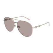 Gucci Gg1698S 005 Sunglasses Gray, Dam