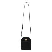 Salvatore Ferragamo Mobilhållare HUG Black, Dam