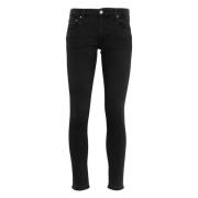 Adriano Goldschmied Super Skinny Ankel Jeans Black, Dam