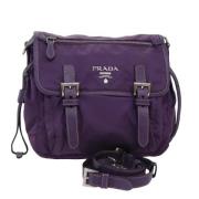 Prada Vintage Pre-owned Nylon prada-vskor Purple, Dam