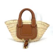 Chloé Pre-owned Pre-owned Tyg totevskor Beige, Dam