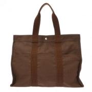 Hermès Vintage Pre-owned Canvas totevskor Brown, Dam