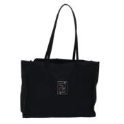 Fendi Vintage Pre-owned Nylon fendi-vskor Black, Dam