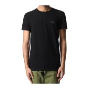 Dondup Svarta T-shirts och Polos Black, Herr