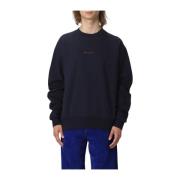 Marni Avslappnad Bomull T-shirt Blue, Herr