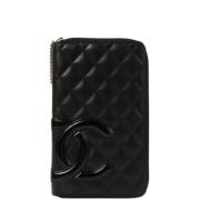 Chanel Vintage Pre-owned Tyg plnbcker Black, Dam