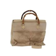 Gucci Vintage Pre-owned Mocka gucci-vskor Beige, Dam