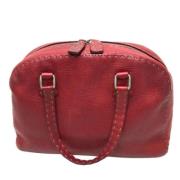 Fendi Vintage Pre-owned Tyg fendi-vskor Red, Dam