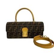 Fendi Vintage Pre-owned Laeder fendi-vskor Brown, Dam