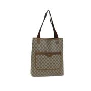 Gucci Vintage Pre-owned Canvas gucci-vskor Beige, Dam