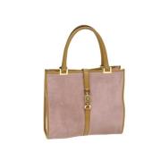 Gucci Vintage Pre-owned Mocka handvskor Pink, Dam