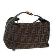 Fendi Vintage Pre-owned Canvas fendi-vskor Brown, Dam