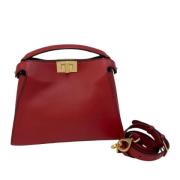 Fendi Vintage Pre-owned Laeder fendi-vskor Red, Dam