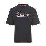 Gucci Multifärgad T-shirt för män Gray, Herr