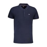 Tommy Hilfiger Blå Slim Fit Polo Shirt med Logo Blue, Herr