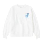 Closed Artwork Sweatshirt White, Dam