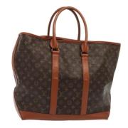 Louis Vuitton Vintage Pre-owned Canvas totevskor Brown, Dam